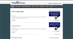 Desktop Screenshot of fredlowe.net